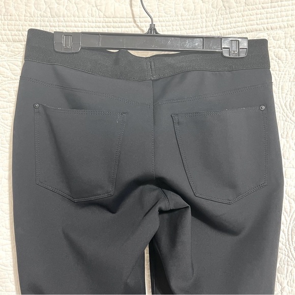 CAMBIO Black Leggings with Zippered Hems, Size 40/ 12/Large -#278 - Picture 8 of 14